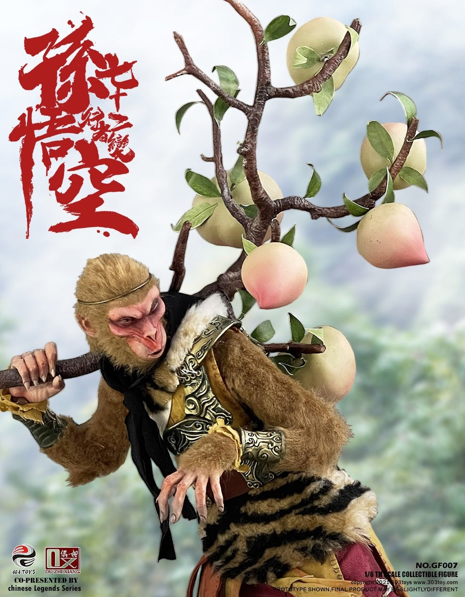 Preventa Figura The Money King Sun Wukong (Deluxe version) marca 303TOYS x OUZHIXIANG GF007 escala 1/6