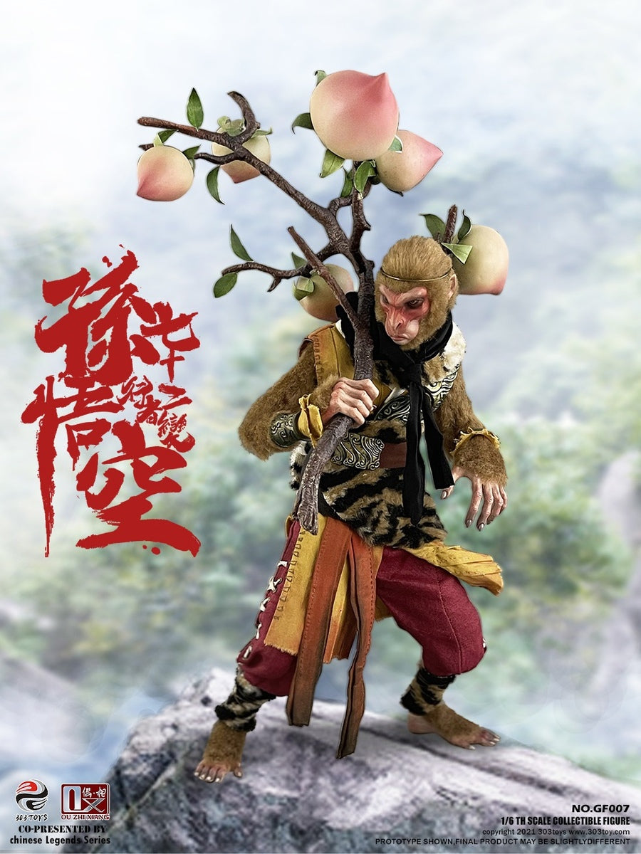 Preventa Figura The Money King Sun Wukong (Deluxe version) marca 303TOYS x OUZHIXIANG GF007 escala 1/6