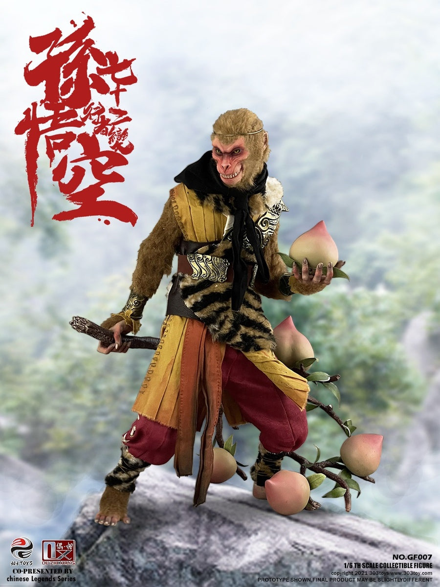 Preventa Figura The Money King Sun Wukong (Deluxe version) marca 303TOYS x OUZHIXIANG GF007 escala 1/6