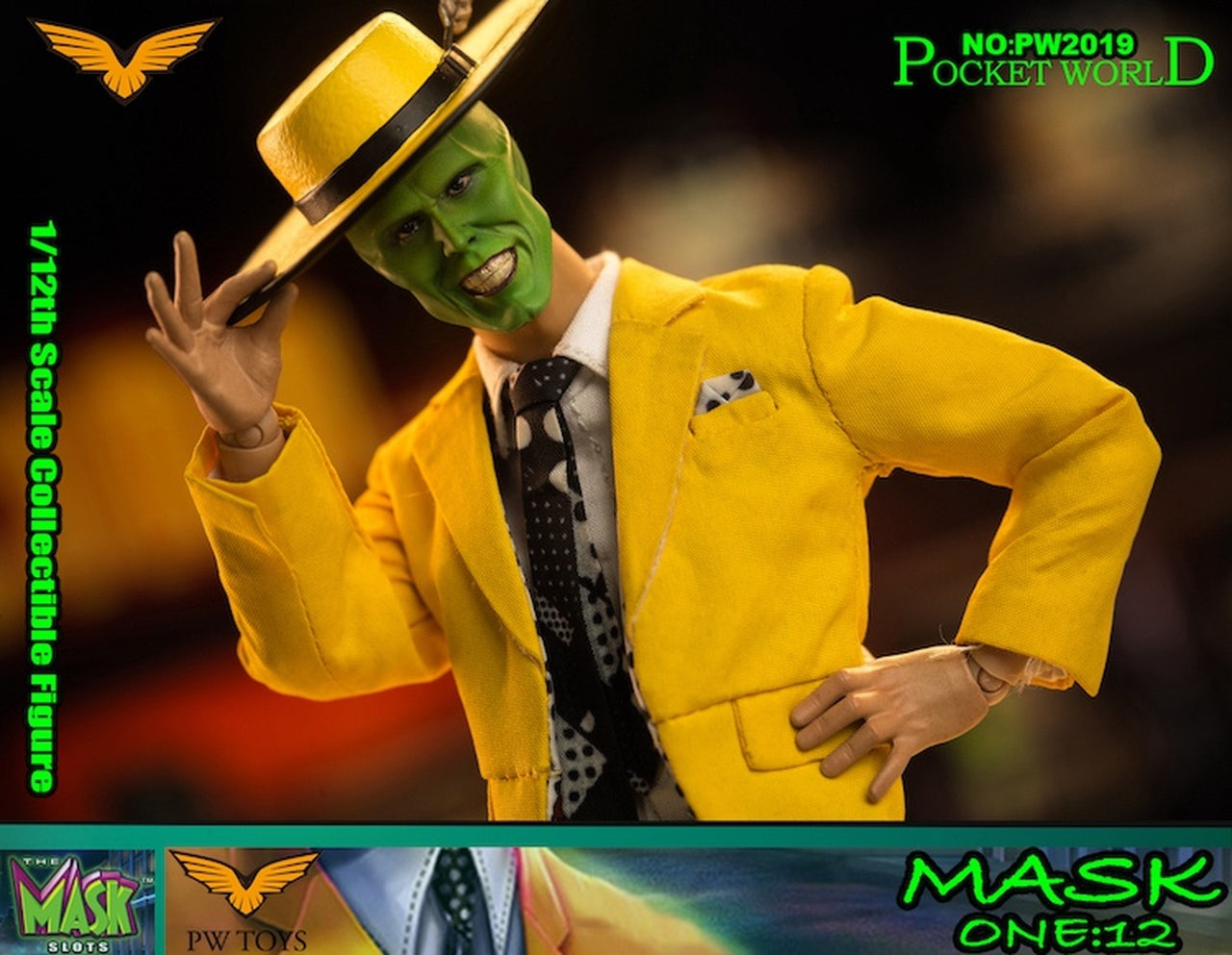 Pedido Figura Mask marca PWToys PW2019 escala pequeña 1/12