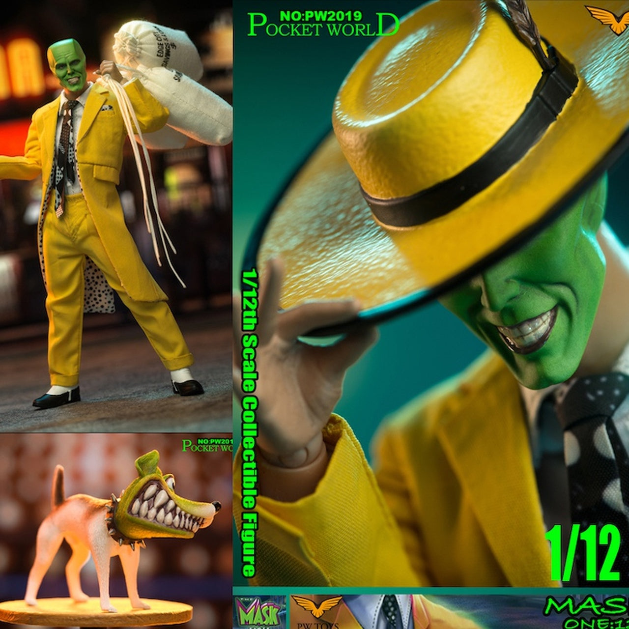 Pedido Figura Mask marca PWToys PW2019 escala pequeña 1/12