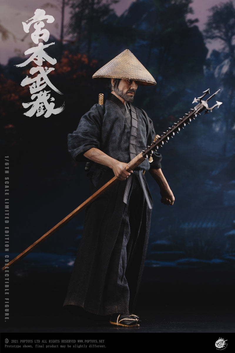 Pedido Figura Miyamoto Musashi marca Poptoys EX037 escala 1/6