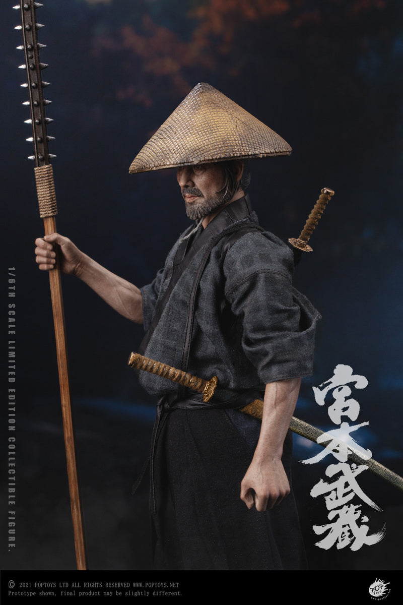 Pedido Figura Miyamoto Musashi marca Poptoys EX037 escala 1/6