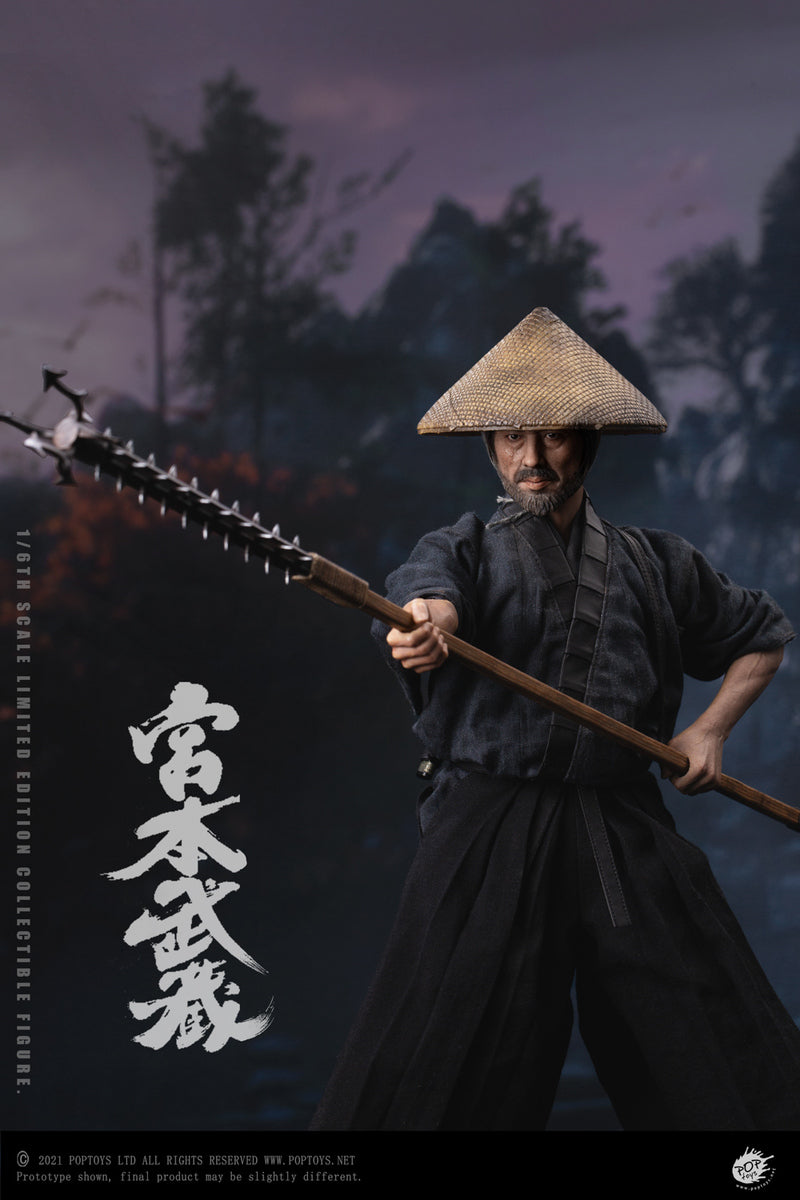Pedido Figura Miyamoto Musashi marca Poptoys EX037 escala 1/6