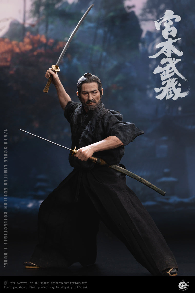 Pedido Figura Miyamoto Musashi marca Poptoys EX037 escala 1/6