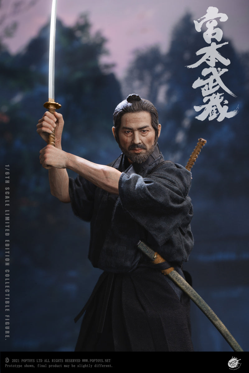 Pedido Figura Miyamoto Musashi marca Poptoys EX037 escala 1/6