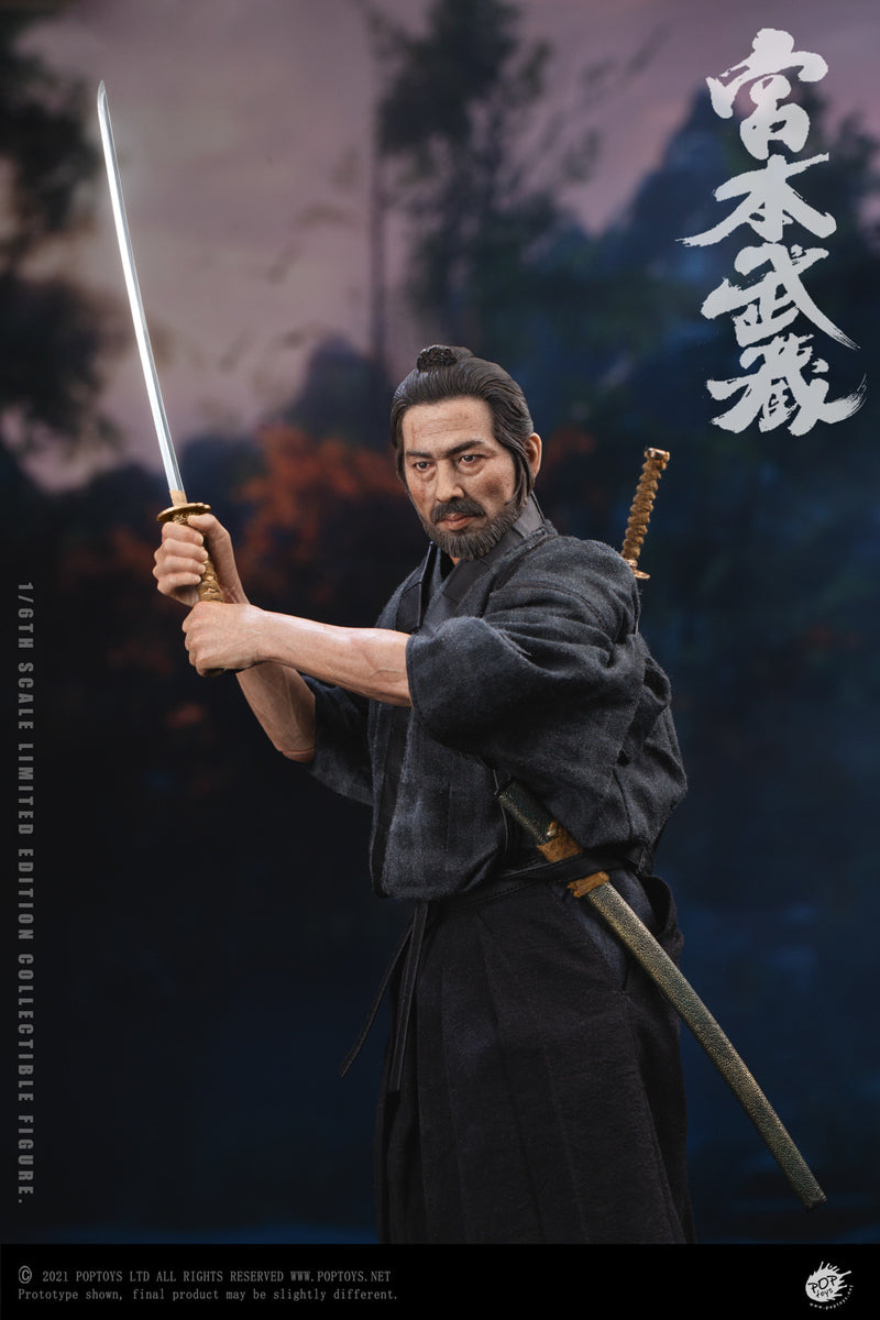 Pedido Figura Miyamoto Musashi marca Poptoys EX037 escala 1/6