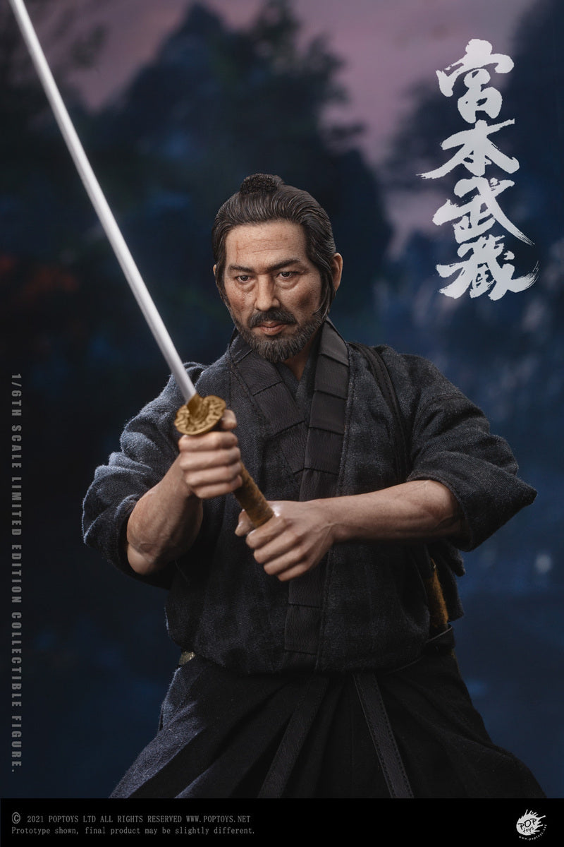 Pedido Figura Miyamoto Musashi marca Poptoys EX037 escala 1/6