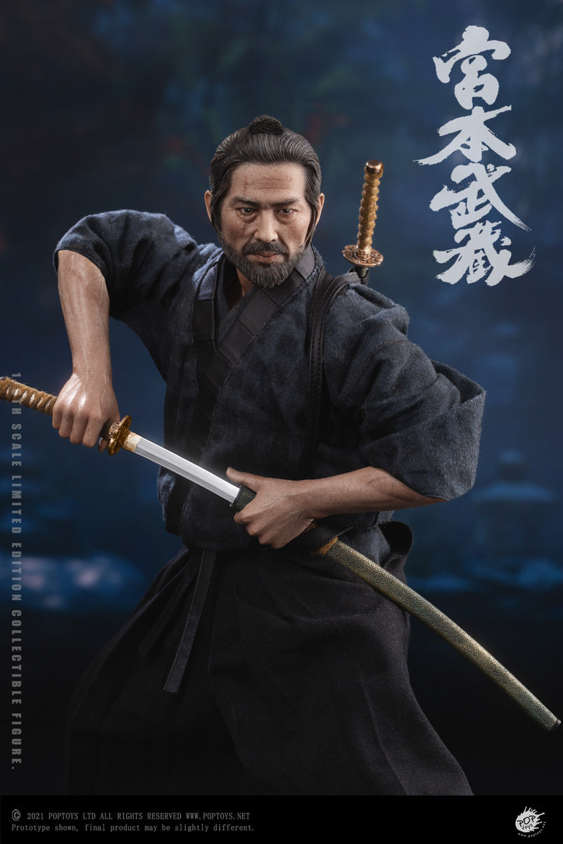 Pedido Figura Miyamoto Musashi marca Poptoys EX037 escala 1/6
