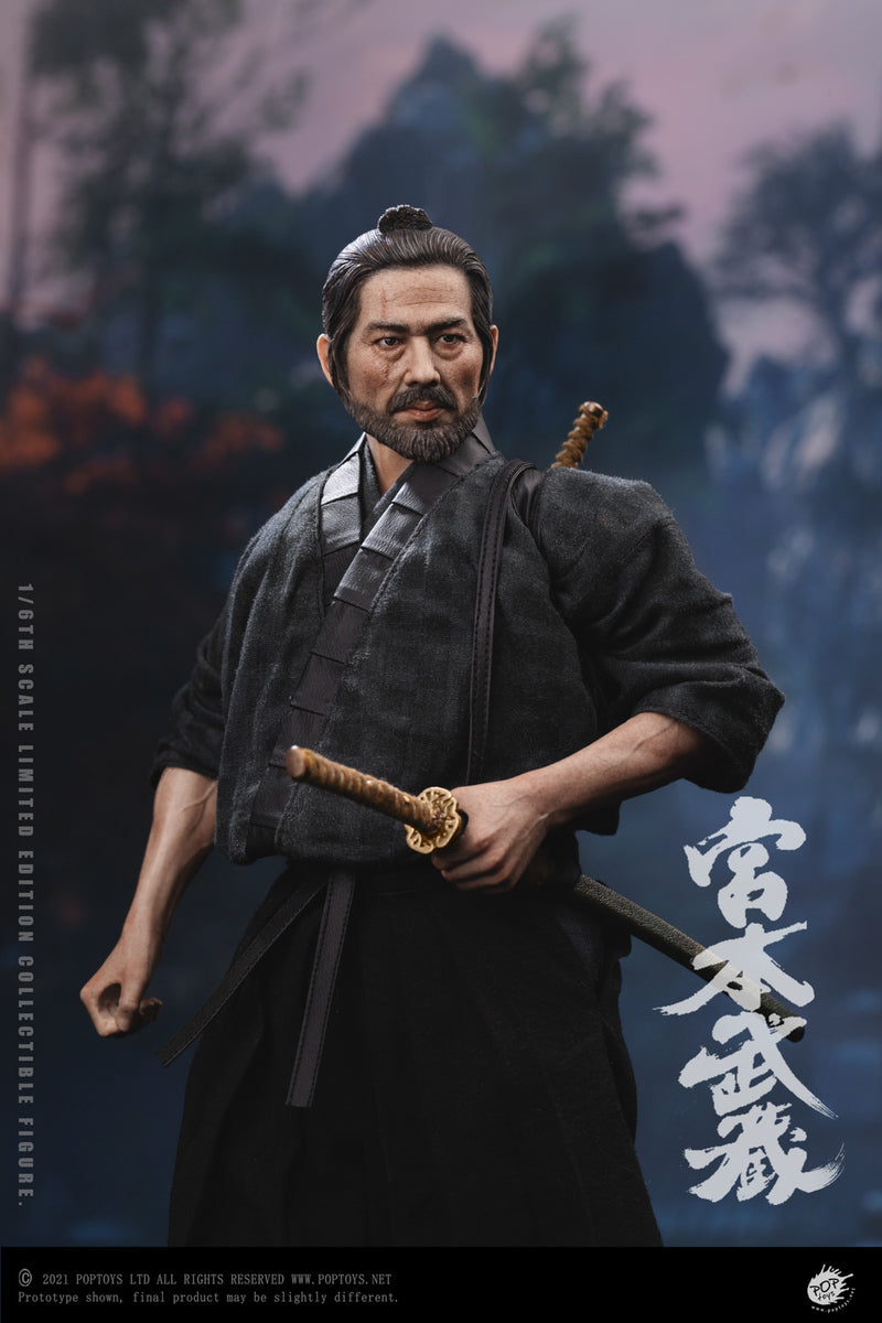 Pedido Figura Miyamoto Musashi marca Poptoys EX037 escala 1/6