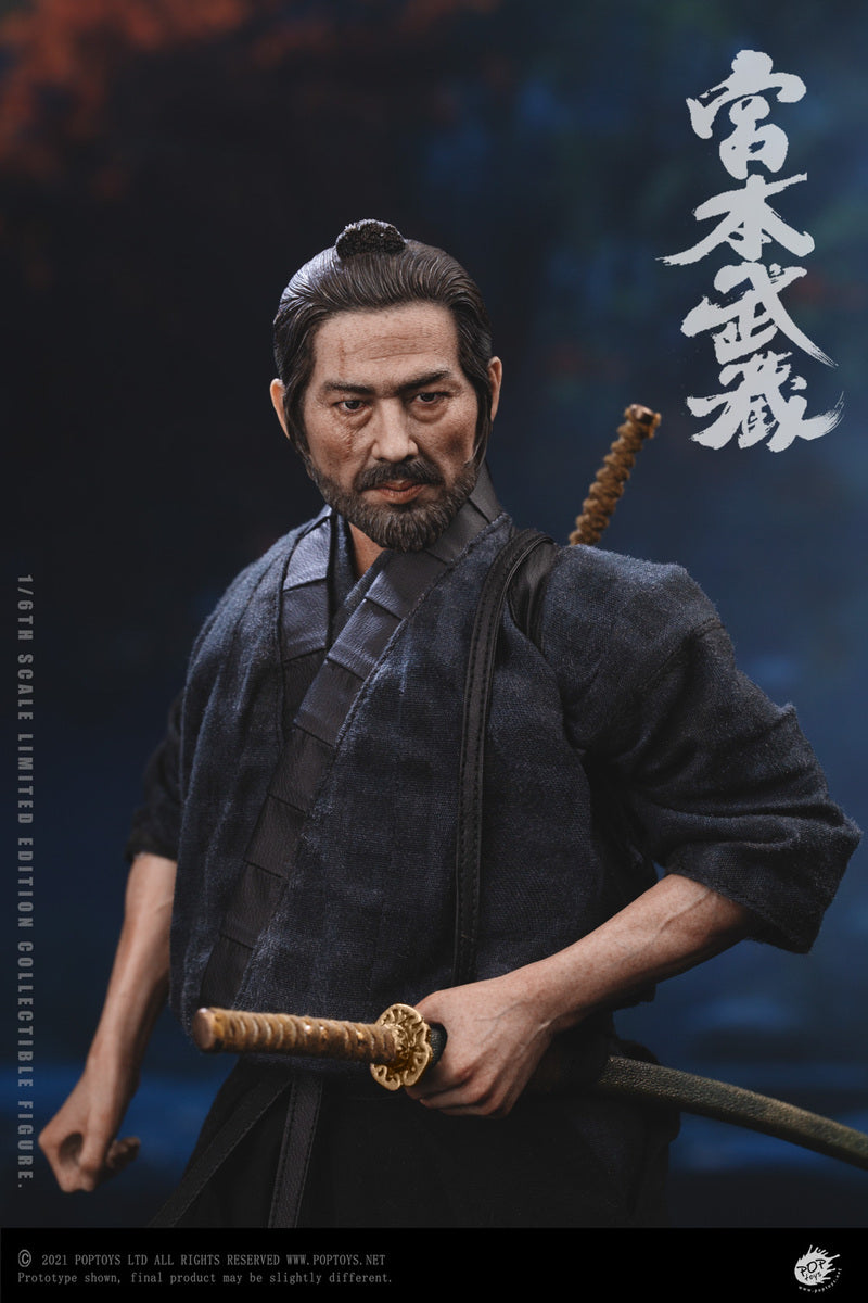 Pedido Figura Miyamoto Musashi marca Poptoys EX037 escala 1/6