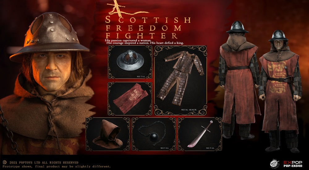 Pedido Figura Scottish Fredom Fighter (Stalker version) marca Poptoys EX040 escala 1/6