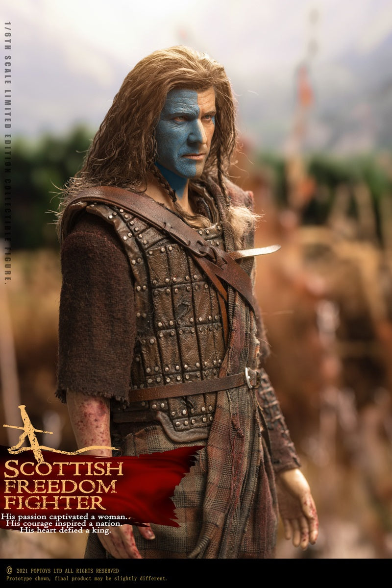 Pedido Figura Scottish Fredom Fighter (Bloody Battle version) marca Poptoys EX039 escala 1/6