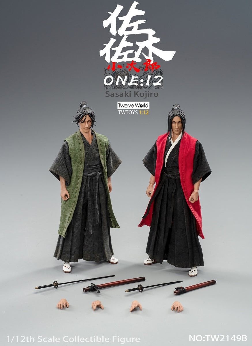 Pedido Figuras Sasaki Kojiro (Deluxe Edition) (2 figuras) marca TWtoys TW2149B escala pequeña 1/12