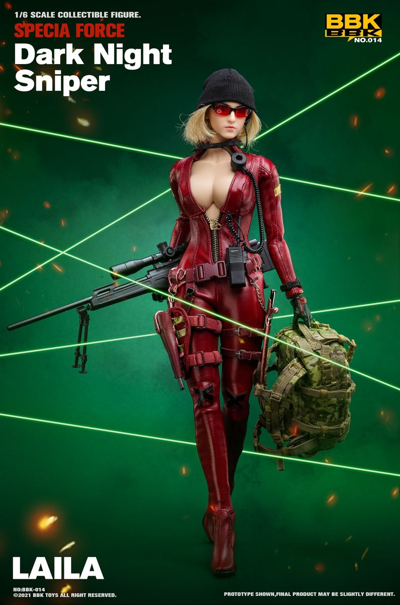 Pedido Figura Dark Night Sniper Laila marca BBK BBK014 escala 1/6