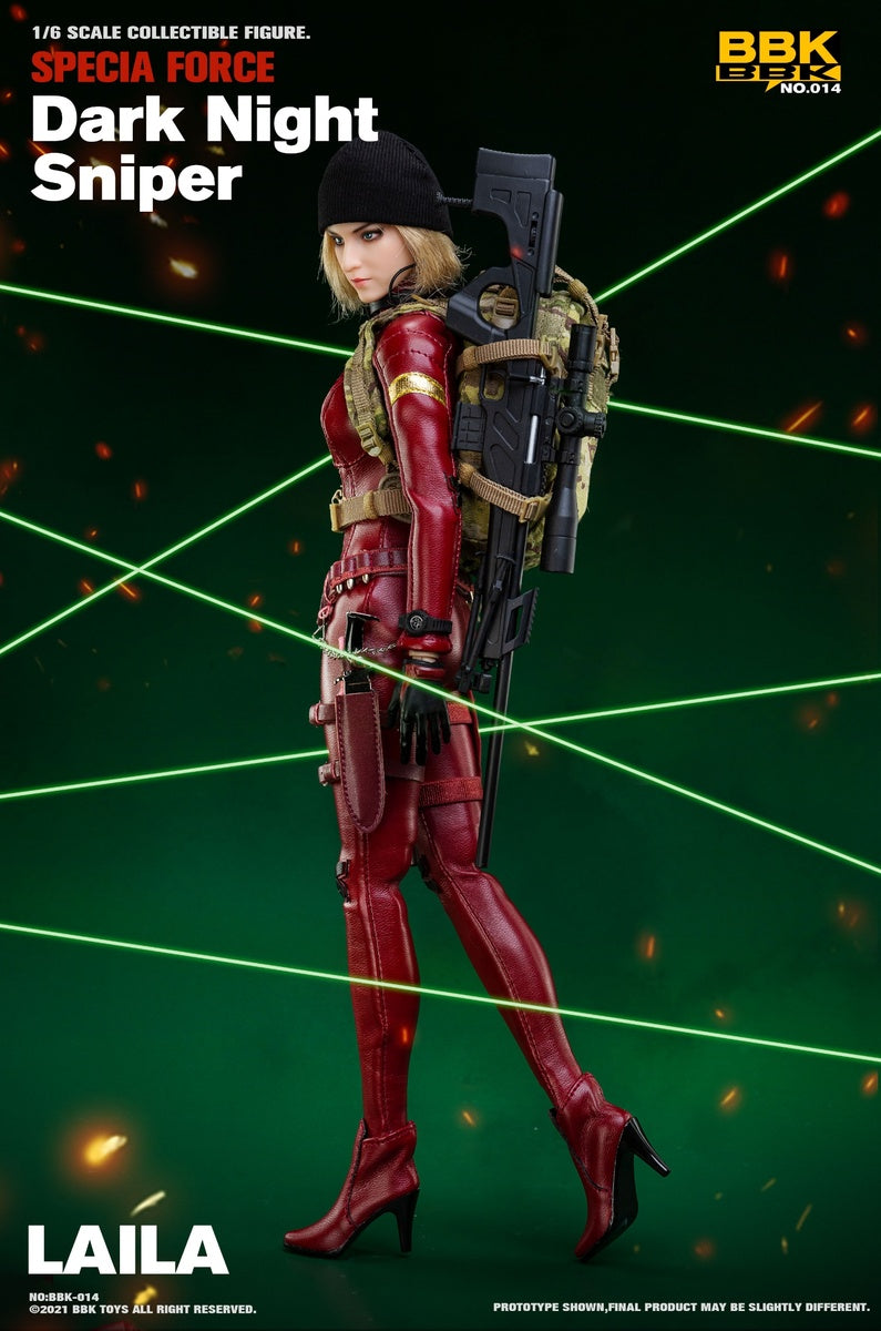 Pedido Figura Dark Night Sniper Laila marca BBK BBK014 escala 1/6