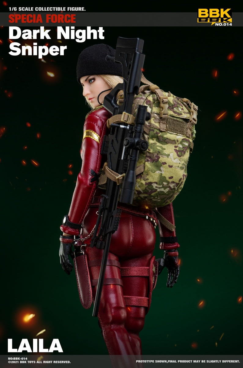 Pedido Figura Dark Night Sniper Laila marca BBK BBK014 escala 1/6