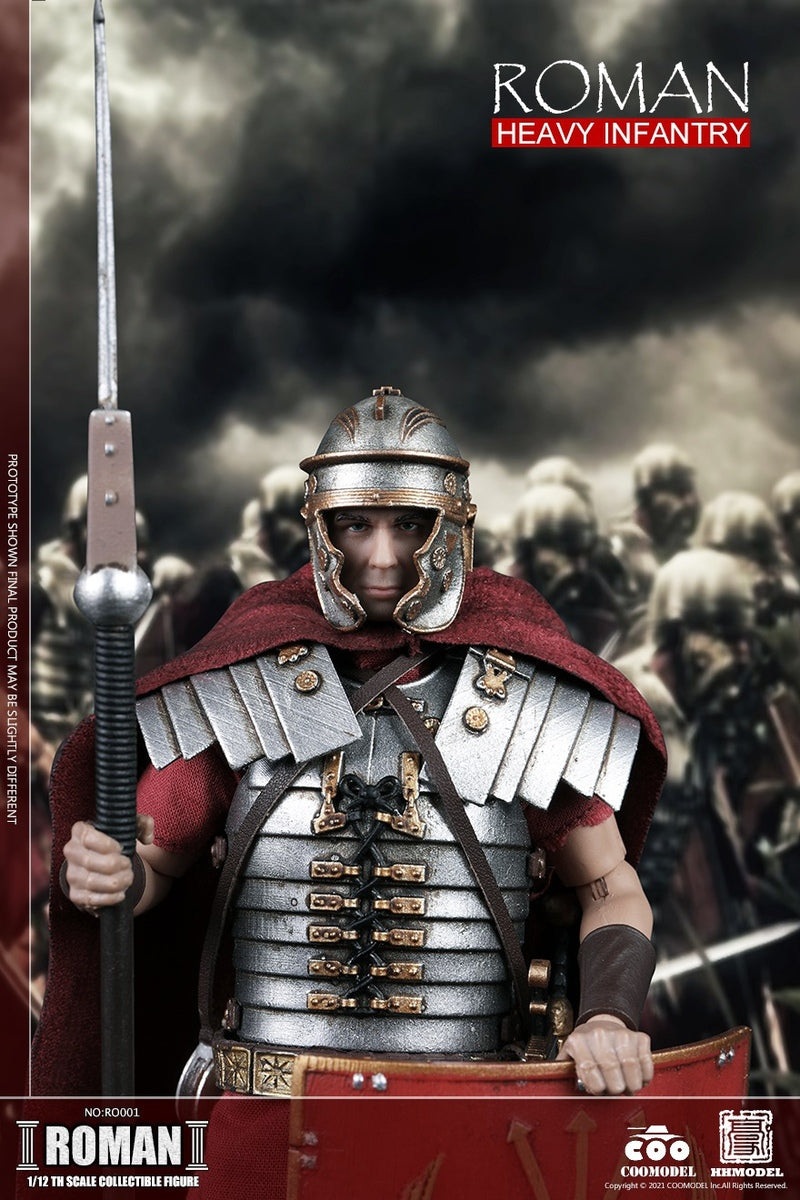 Pedido Figura Roman Heavy Infantry marca Coomodel x HHmodel RO001 escala pequeña 1/12