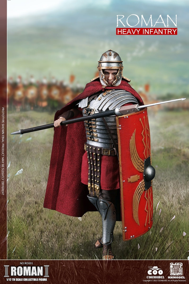 Pedido Figura Roman Heavy Infantry marca Coomodel x HHmodel RO001 escala pequeña 1/12