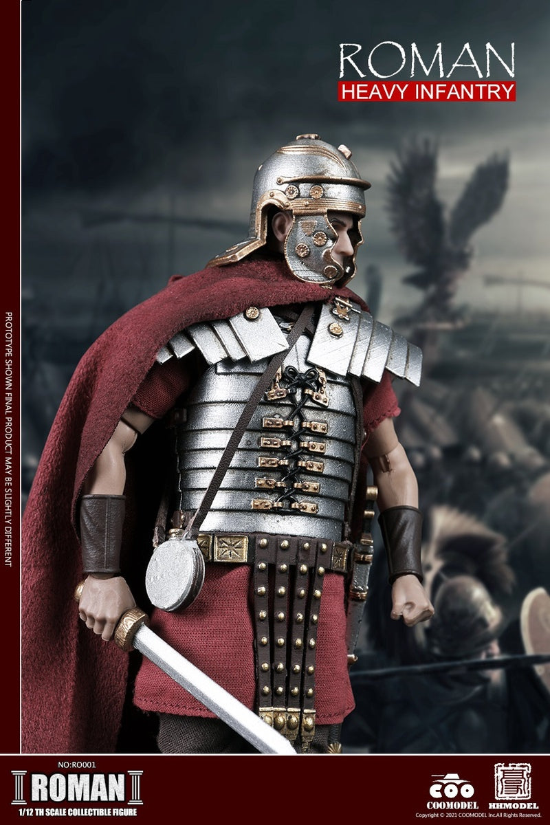 Pedido Figura Roman Heavy Infantry marca Coomodel x HHmodel RO001 escala pequeña 1/12