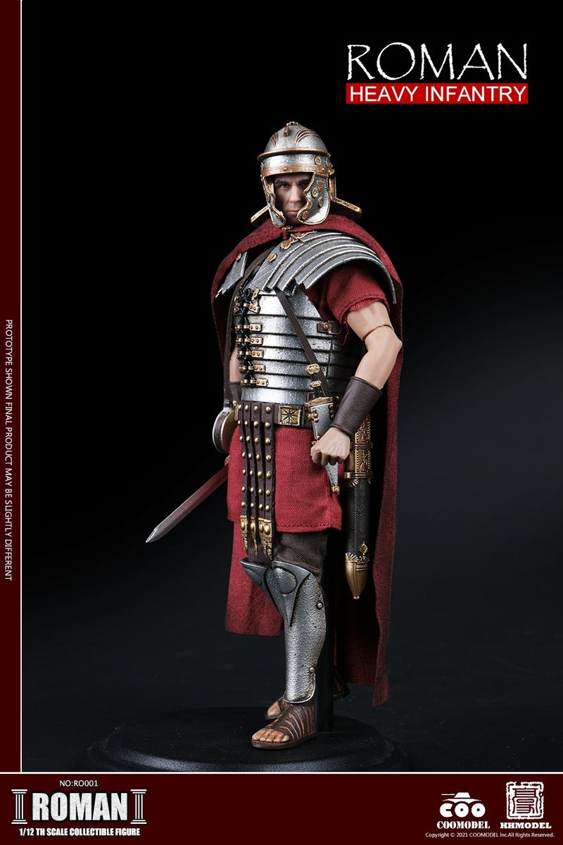 Pedido Figura Roman Heavy Infantry marca Coomodel x HHmodel RO001 escala pequeña 1/12