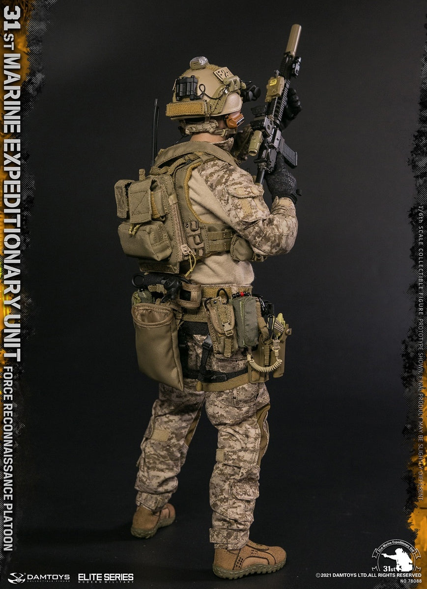 Pedido Figura 31st Marine Expeditionary Unit Force Reconnaissance Platoon marca Damtoys 78088 escala 1/6