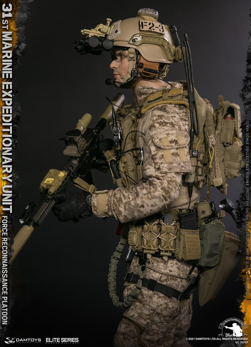 Pedido Figura 31st Marine Expeditionary Unit Force Reconnaissance Platoon marca Damtoys 78088 escala 1/6