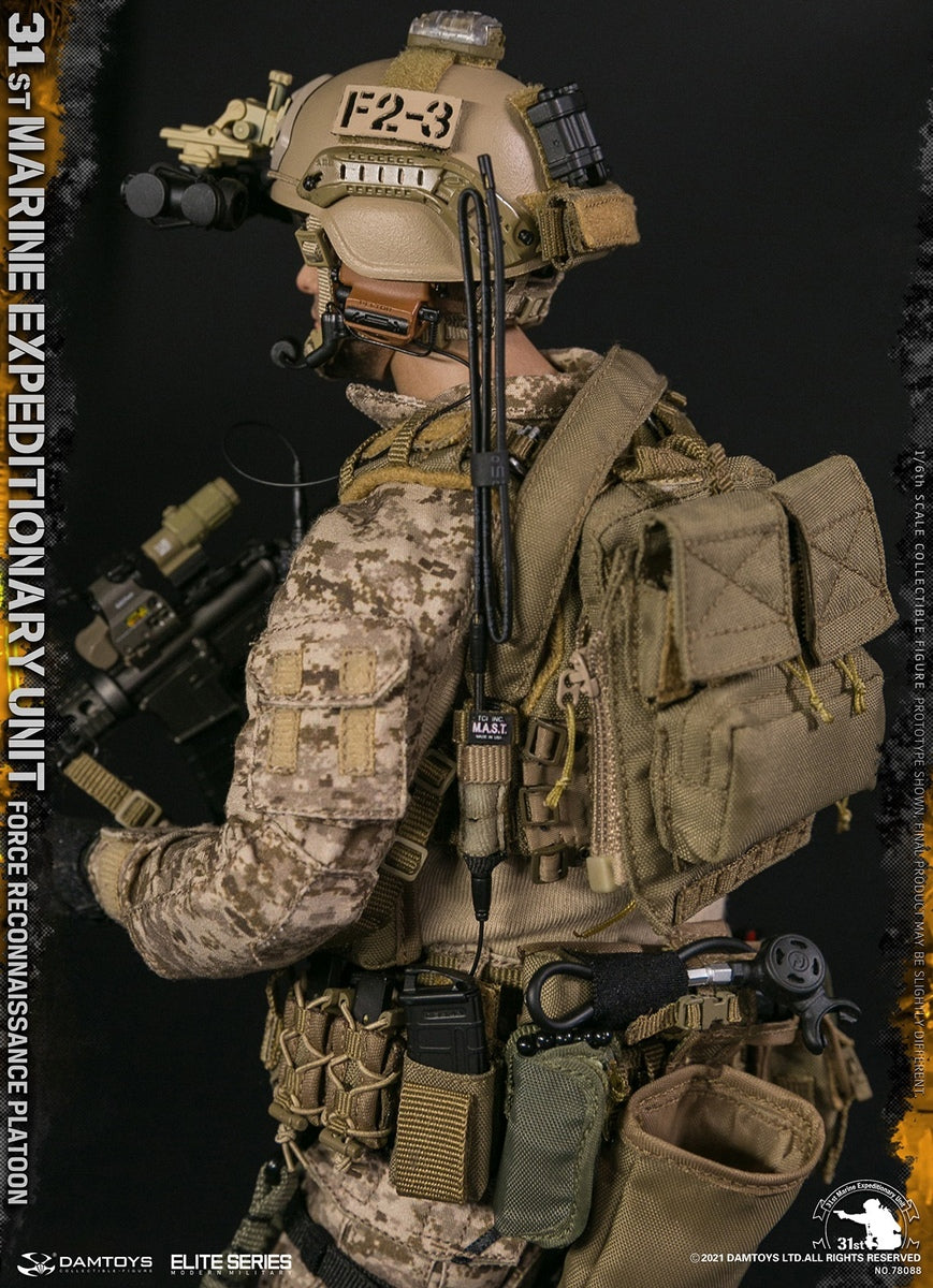 Pedido Figura 31st Marine Expeditionary Unit Force Reconnaissance Platoon marca Damtoys 78088 escala 1/6