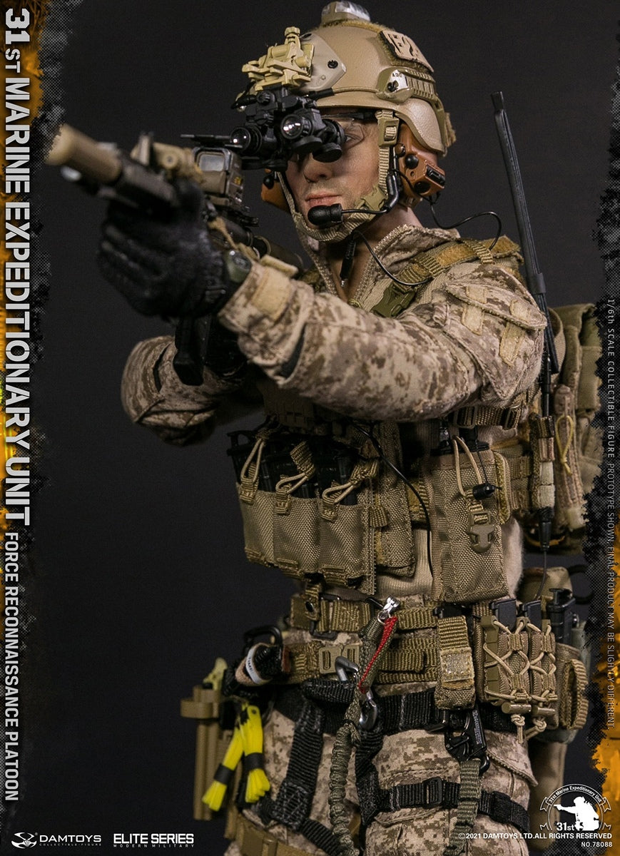 Pedido Figura 31st Marine Expeditionary Unit Force Reconnaissance Platoon marca Damtoys 78088 escala 1/6