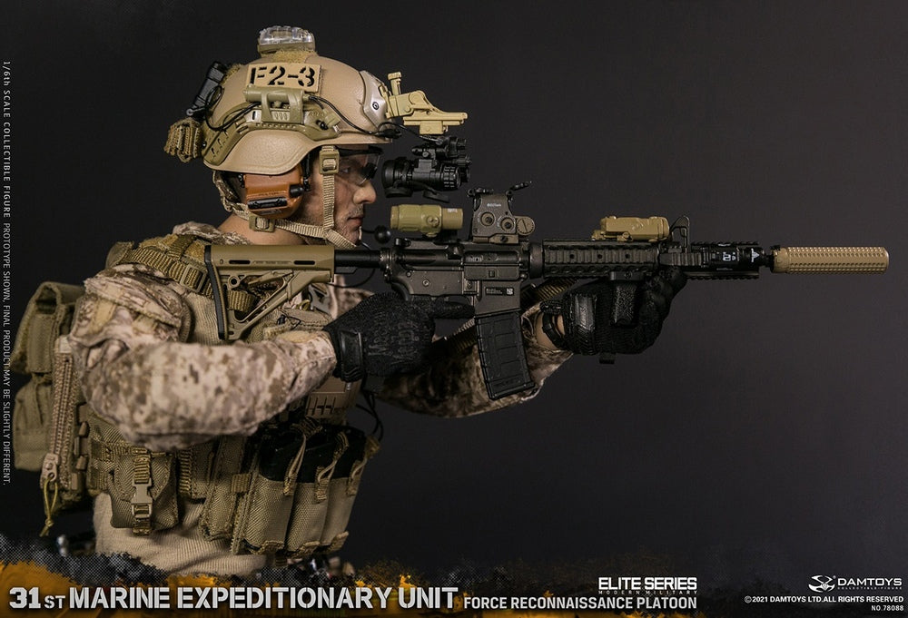 Pedido Figura 31st Marine Expeditionary Unit Force Reconnaissance Platoon marca Damtoys 78088 escala 1/6