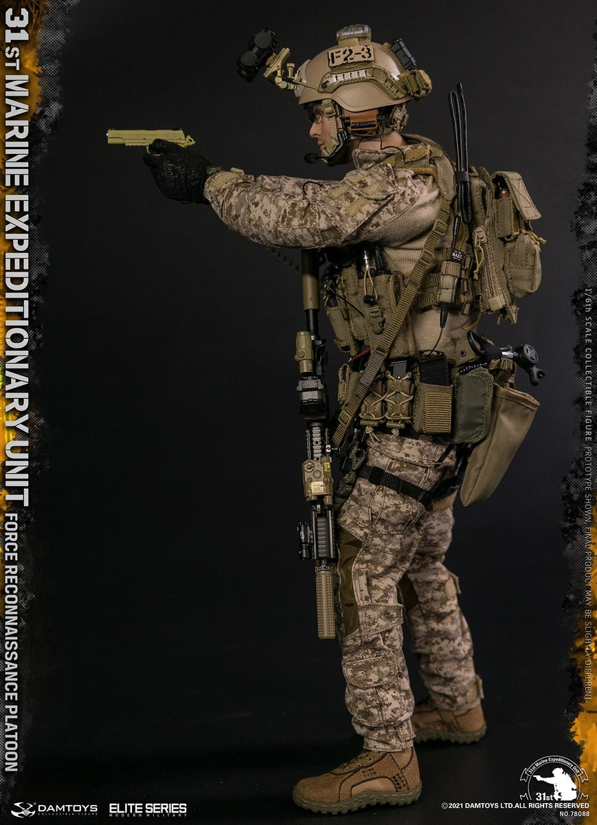 Pedido Figura 31st Marine Expeditionary Unit Force Reconnaissance Platoon marca Damtoys 78088 escala 1/6
