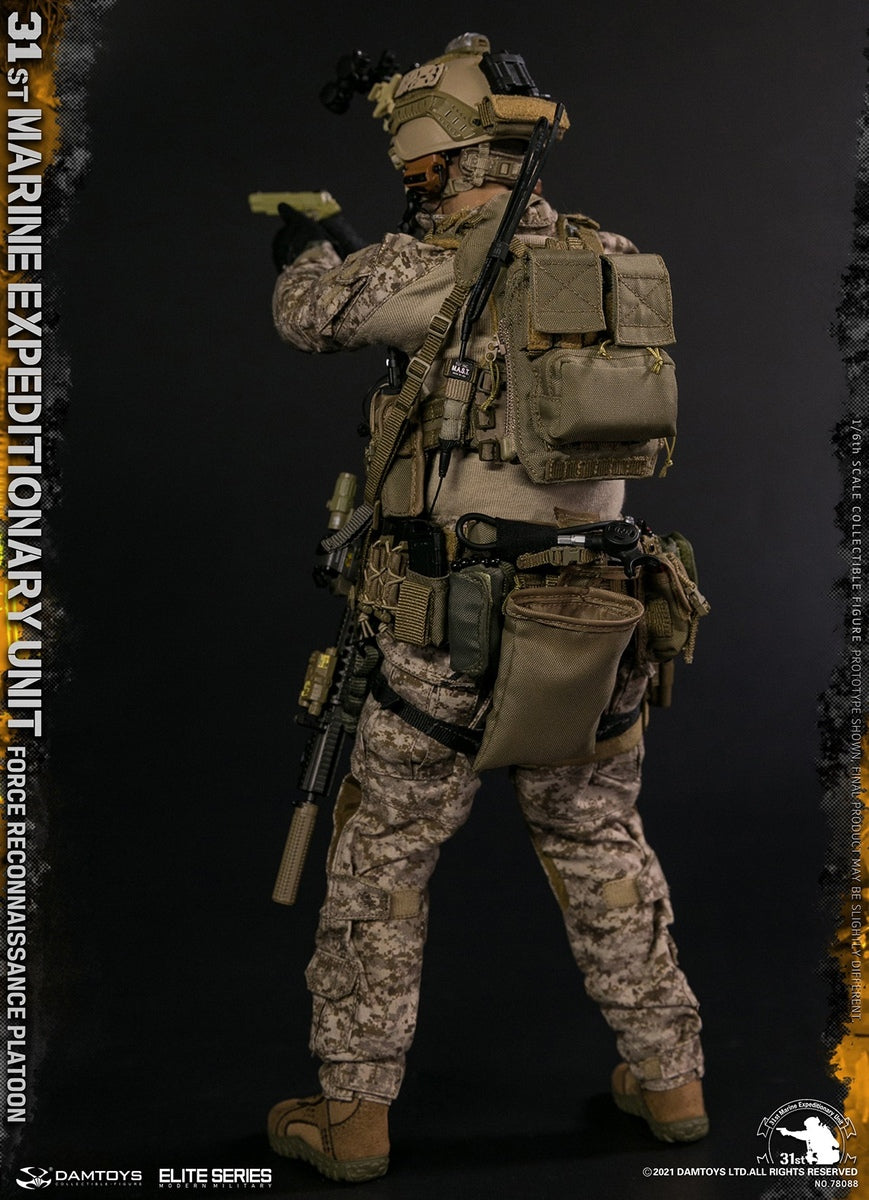Pedido Figura 31st Marine Expeditionary Unit Force Reconnaissance Platoon marca Damtoys 78088 escala 1/6
