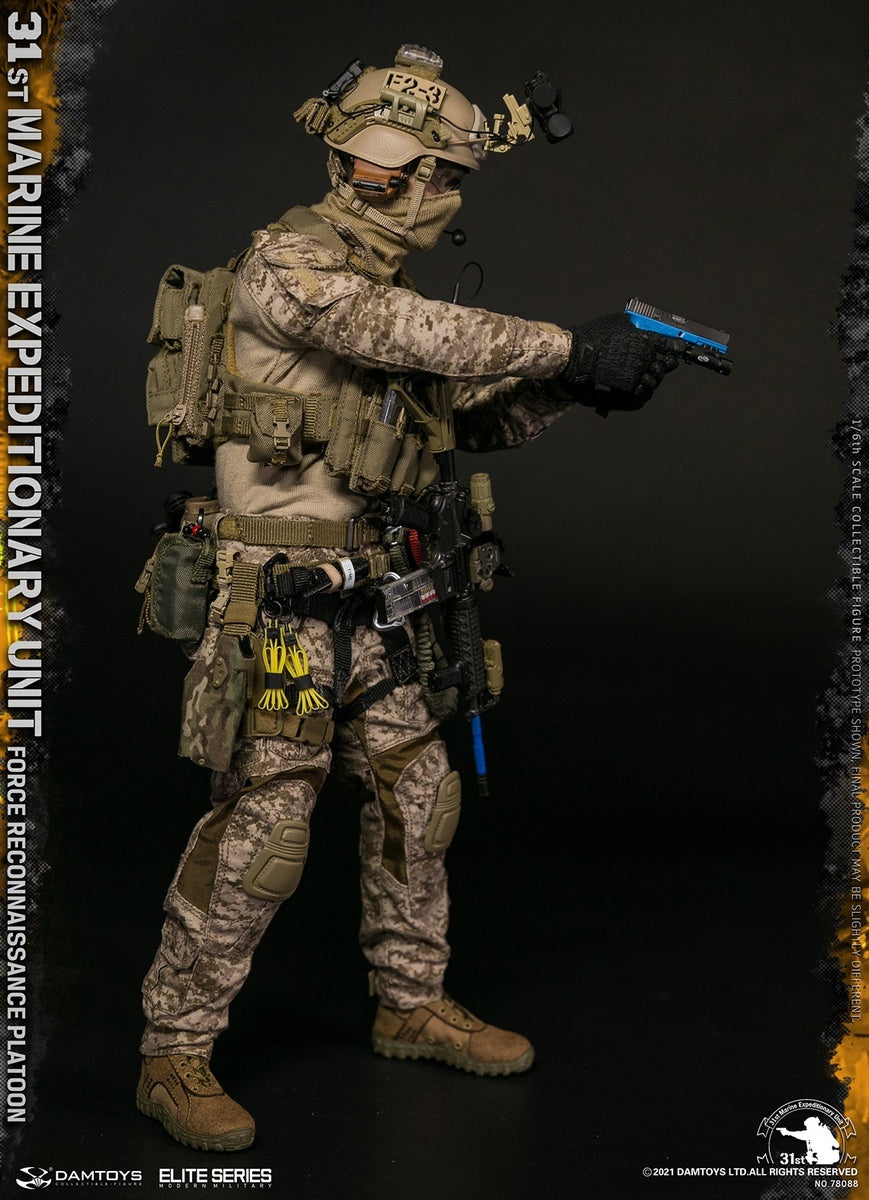 Pedido Figura 31st Marine Expeditionary Unit Force Reconnaissance Platoon marca Damtoys 78088 escala 1/6