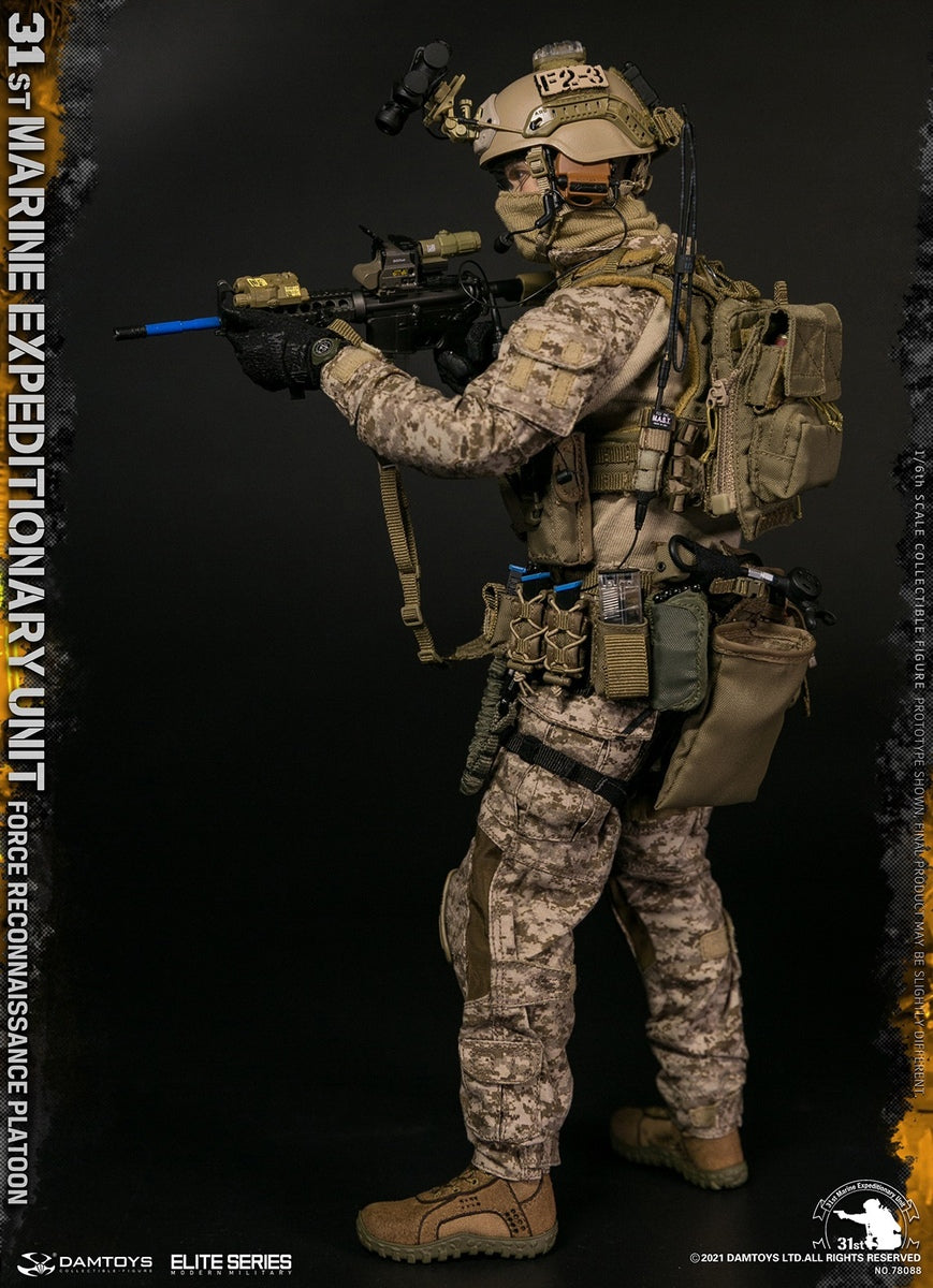 Pedido Figura 31st Marine Expeditionary Unit Force Reconnaissance Platoon marca Damtoys 78088 escala 1/6