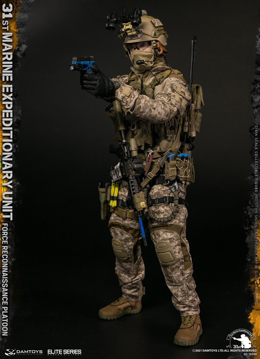 Pedido Figura 31st Marine Expeditionary Unit Force Reconnaissance Platoon marca Damtoys 78088 escala 1/6