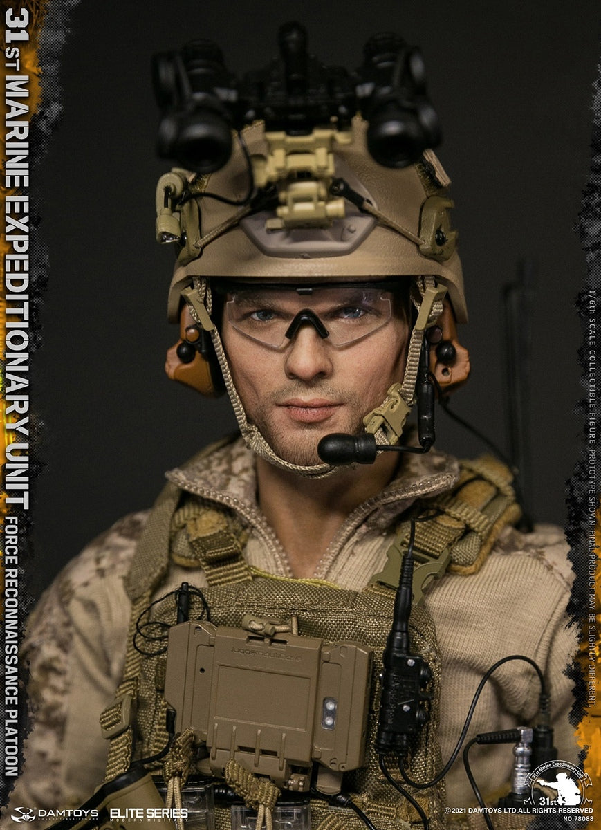 Pedido Figura 31st Marine Expeditionary Unit Force Reconnaissance Platoon marca Damtoys 78088 escala 1/6