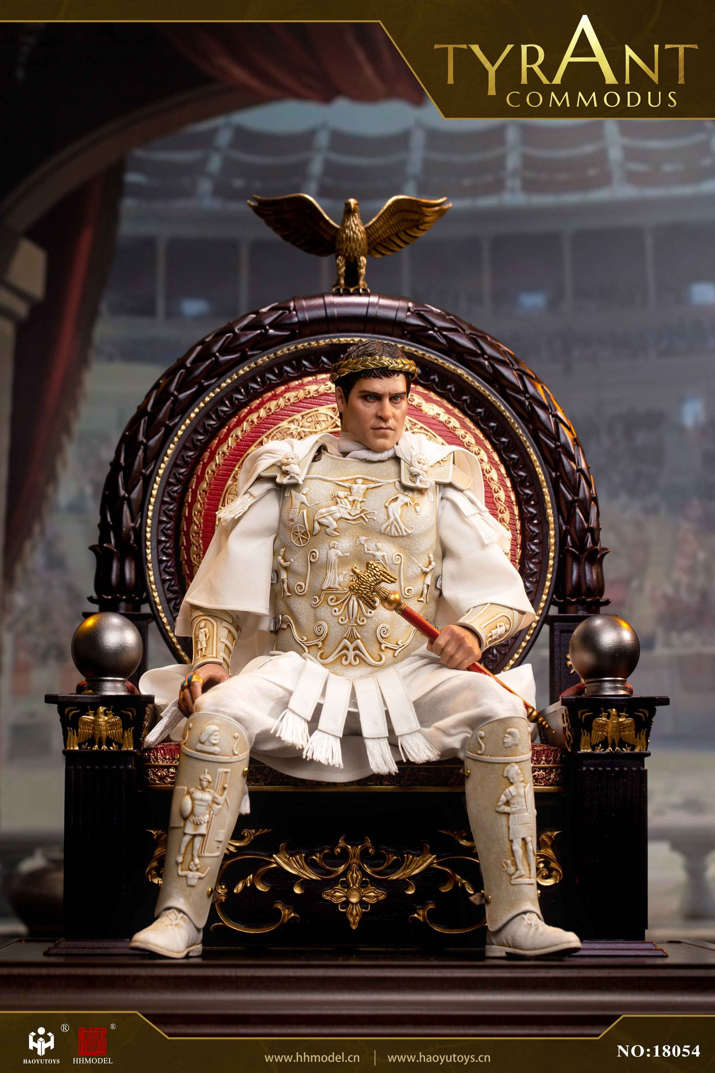 Pedido Figura Tyrant - Empire Legion marca Haoyutoys HH18054 escala 1/6