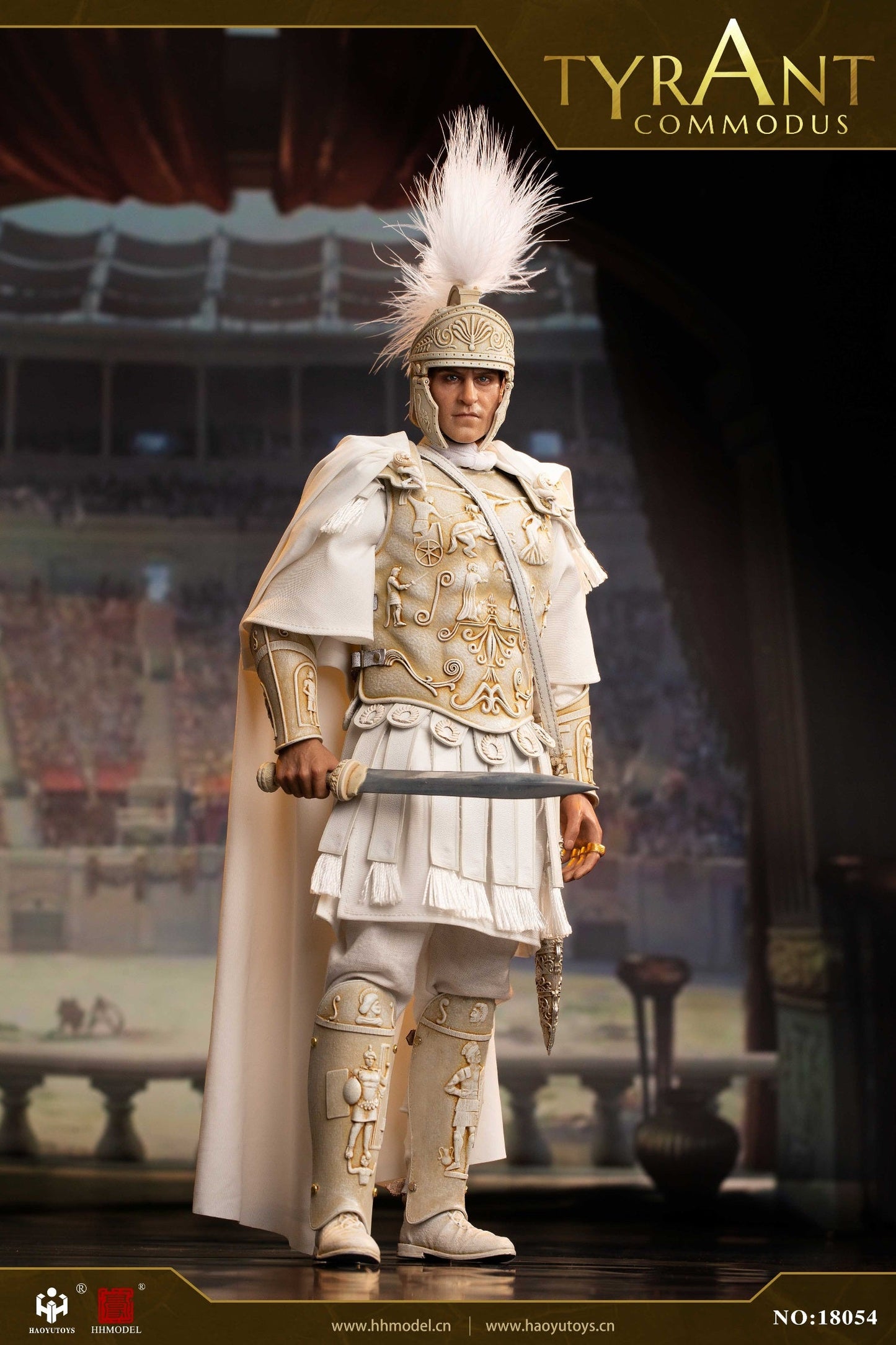 Pedido Figura Tyrant - Empire Legion marca Haoyutoys HH18054 escala 1/6