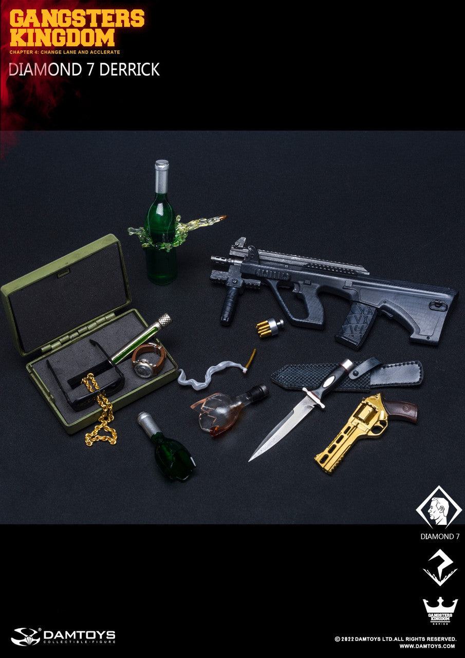 Pedido Figura Diamond 7 Derrick- Gangsters Kingdom marca Damtoys GK026 escala 1/6