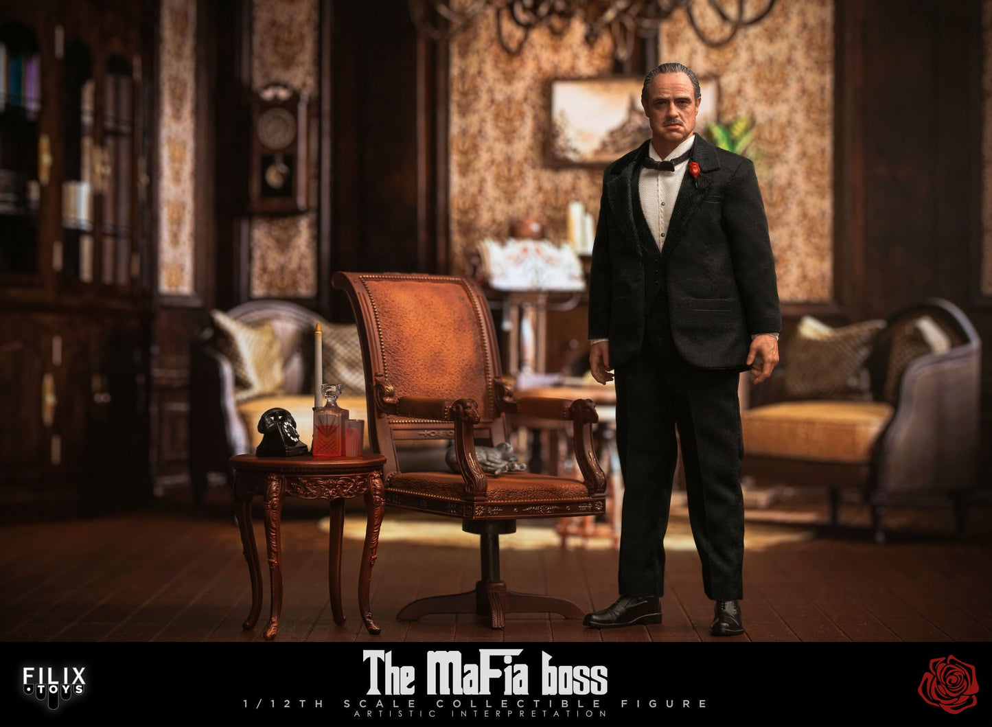 Pedido Figura The Mafia Boss marca Filix Toys FX003 escala pequeña 1/12