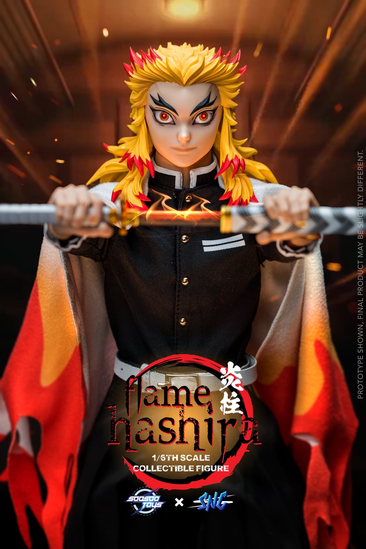 Pedido Figura Flame Hashira marca Soosootoys x SNC SC-001 escala 1/6