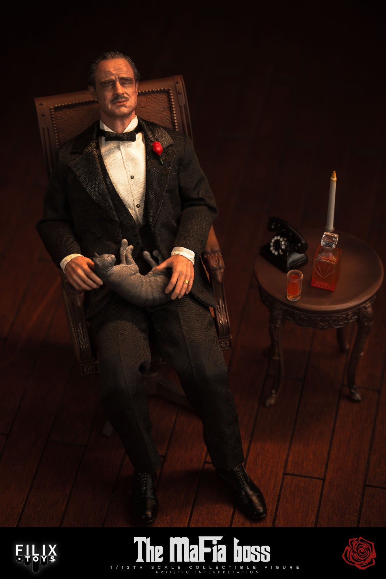 Pedido Figura The Mafia Boss marca Filix Toys FX003 escala pequeña 1/12