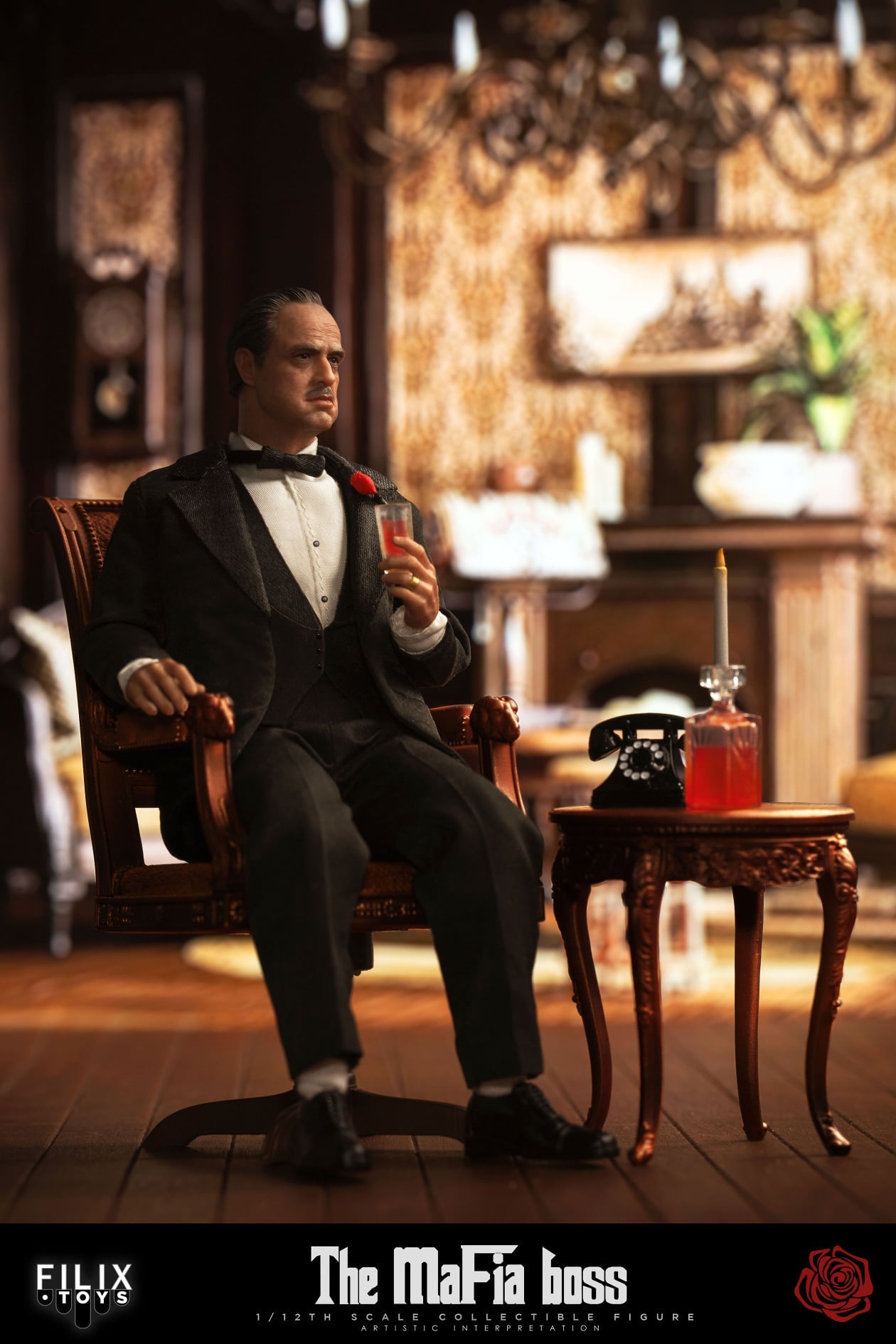 Pedido Figura The Mafia Boss marca Filix Toys FX003 escala pequeña 1/12