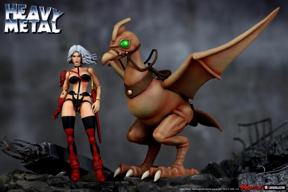 Pedido Figuras Taarna & Avis (Deluxe version) - Heavy Metal marca Executive Replicas escala pequeña 1/12