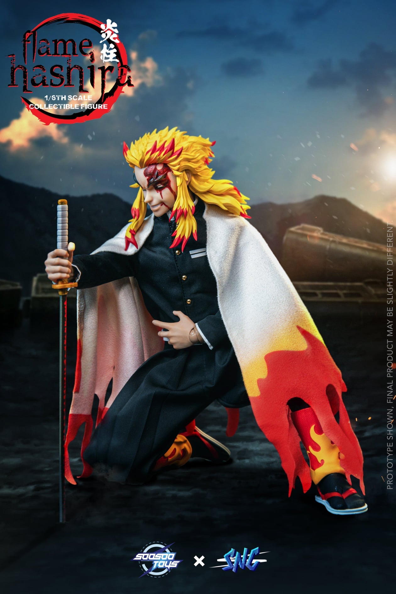 Pedido Figura Flame Hashira marca Soosootoys x SNC SC-001 escala 1/6