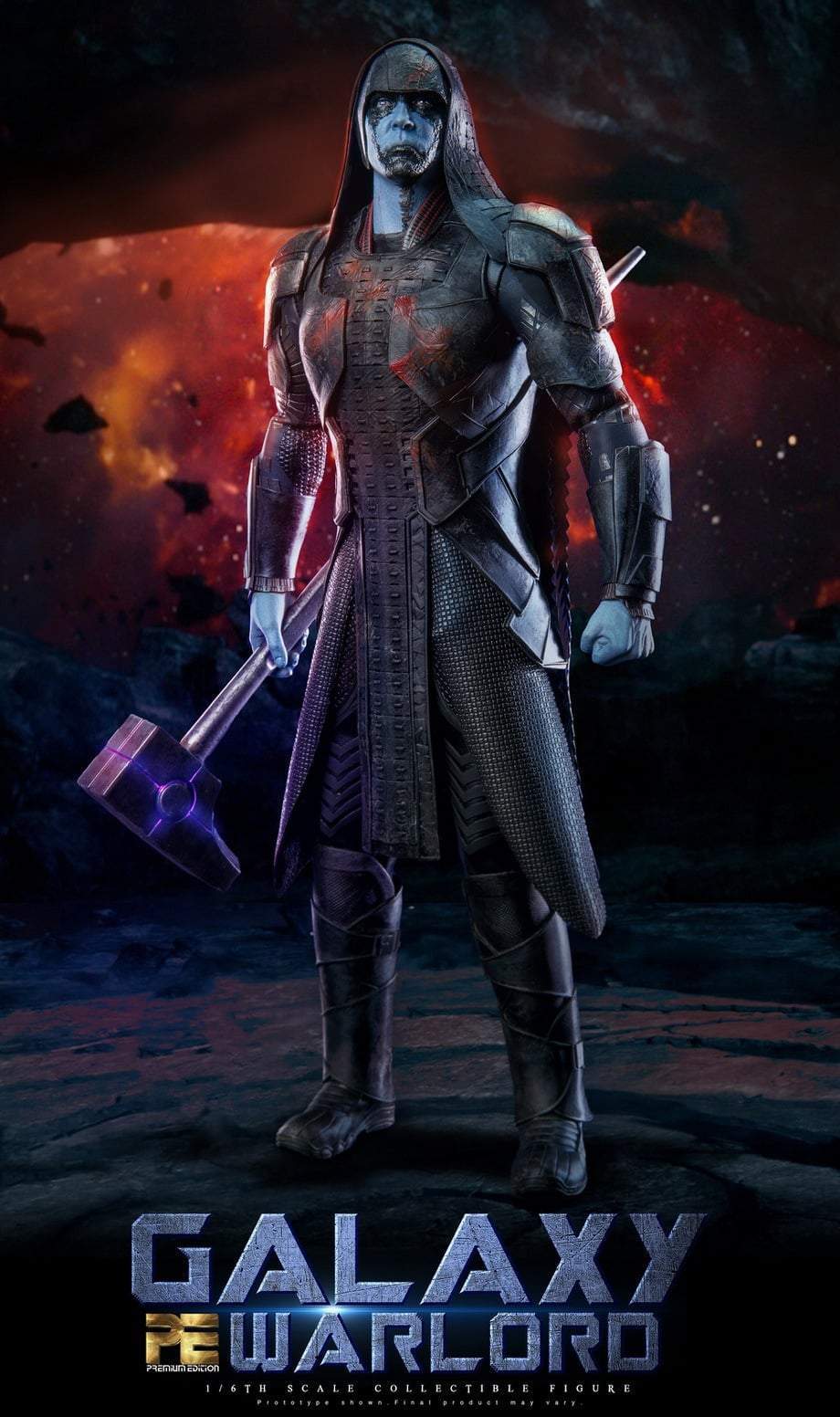 Pedido Figura Galaxy Warlord marca Toys Era PE009 escala 1/6