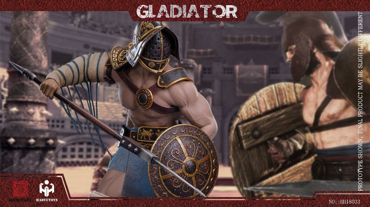 Pedido Figura Gladiator Hoplomachus marca HaoyuToys HH18033 escala 1/6