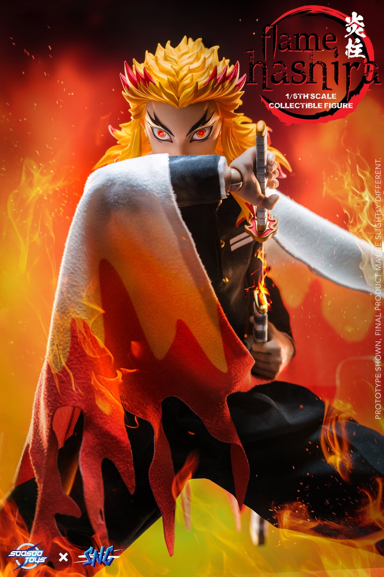 Pedido Figura Flame Hashira marca Soosootoys x SNC SC-001 escala 1/6