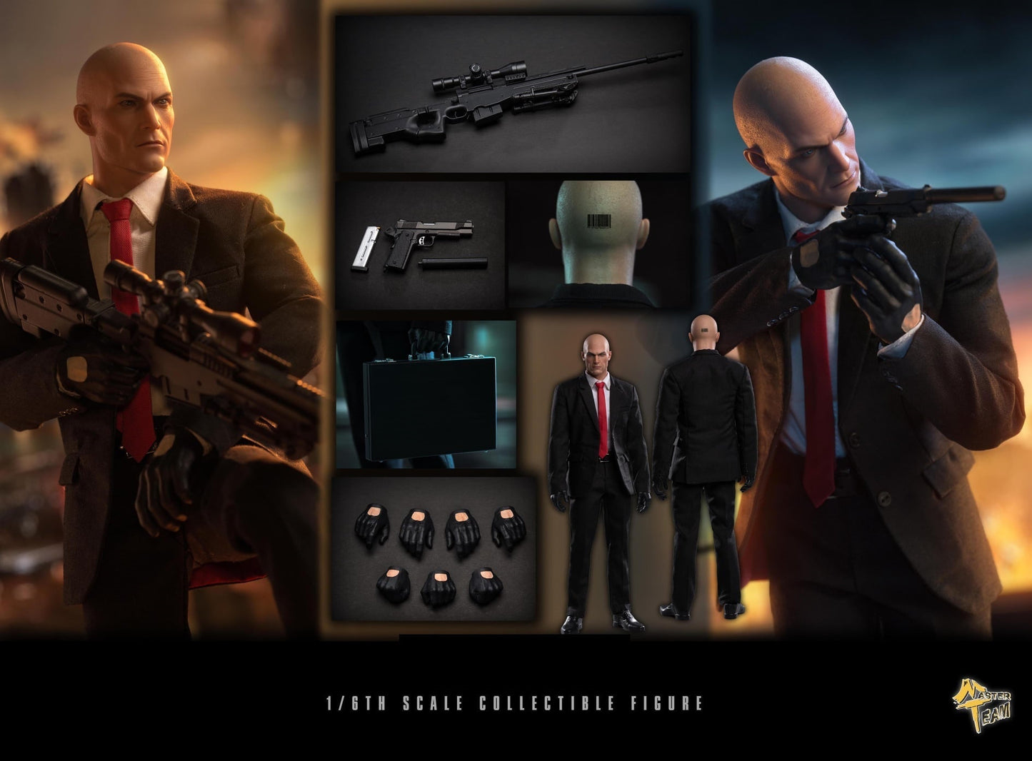 Pedido Figura Professional Killer marca Master Team MT007 escala 1/6 (BACK ORDER)