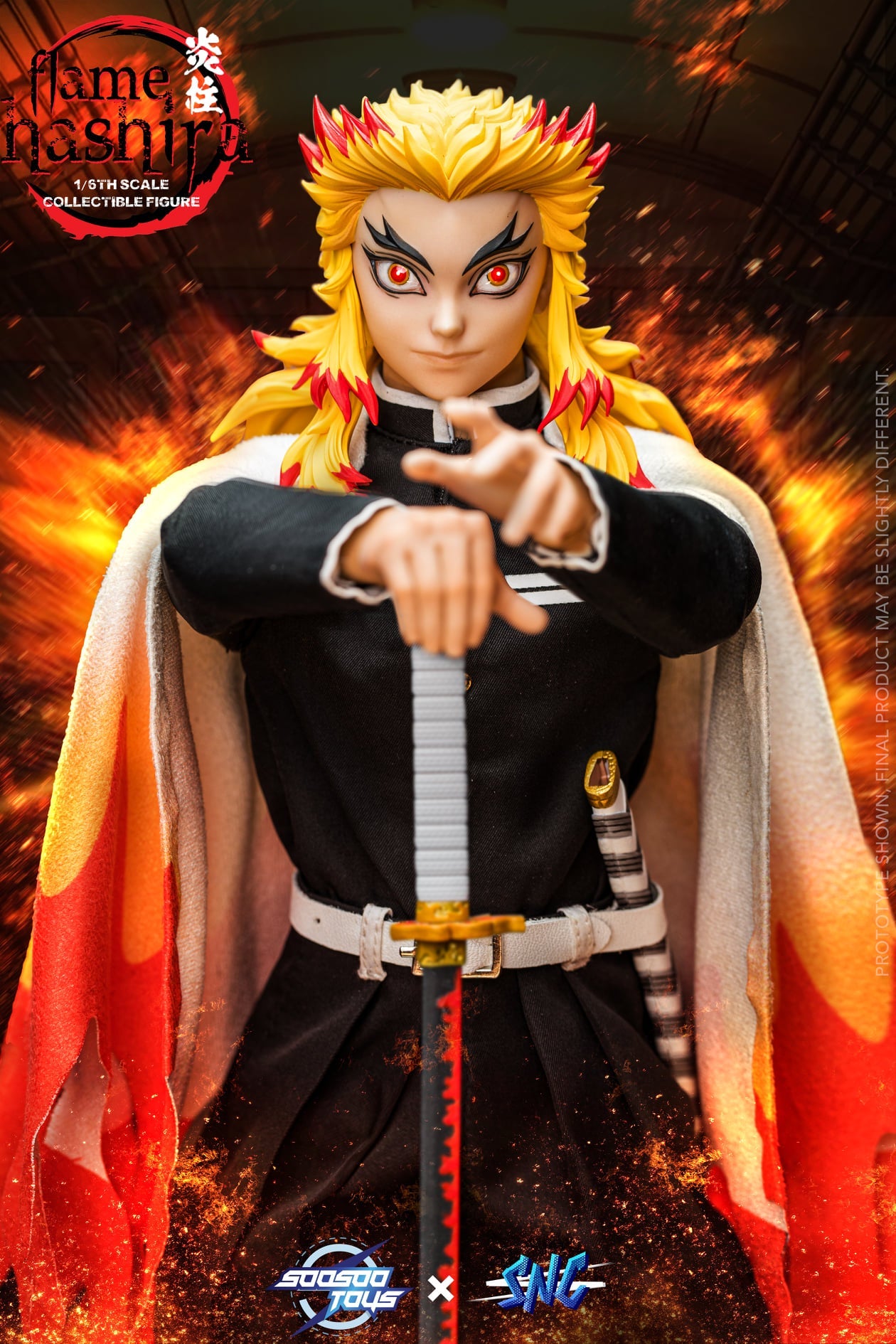 Pedido Figura Flame Hashira marca Soosootoys x SNC SC-001 escala 1/6